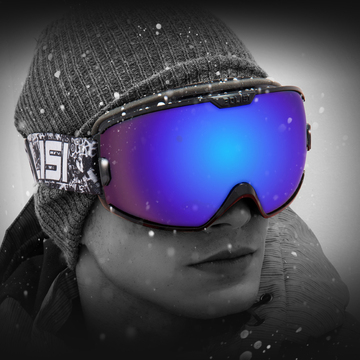 POLISI 滑雪镜防雾成人球面大视野雪镜护目镜男女款近视滑雪眼镜