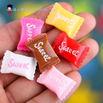 卡通糖果食品冰箱贴强磁贴 韩国立体树脂sweet love家居装饰