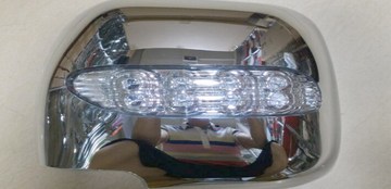 TOYOTA HIACE 200系丰田海狮带灯后视镜罩 海狮LED后视镜盖
