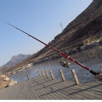 公司直营 钓鱼竿海竿2.4米鱼竿套装海竿套装投竿渔具