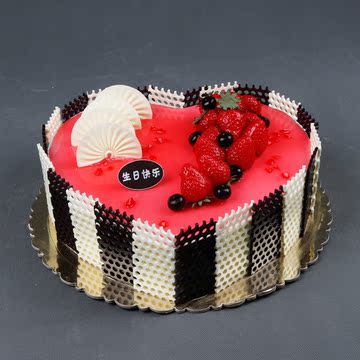 雅典新款仿真蛋糕 水果 奶油 生日蛋糕模型欧式水果塑胶蛋糕包邮