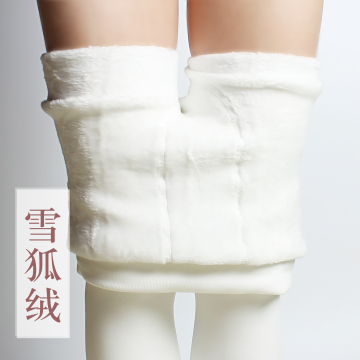 2016秋冬新款女日系甜美加绒加厚打底裤连袜一体大码显瘦白色丝袜