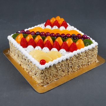 雅典新款仿真蛋糕模型塑胶生日蛋糕模型仿真水果祝寿蛋糕模型包邮
