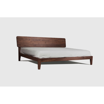 北欧宜家床1.5m实木床1.8米简约现代双人床橡木床成人床日式床