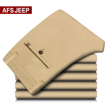 Afs Jeep/战地吉普战地吉普春季新款男裤休闲裤