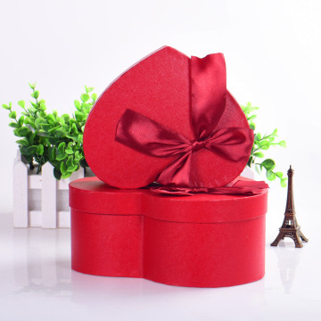 红色桃心形礼盒 生日礼物折纸星星礼品盒婚庆喜糖DIY巧克力包装盒