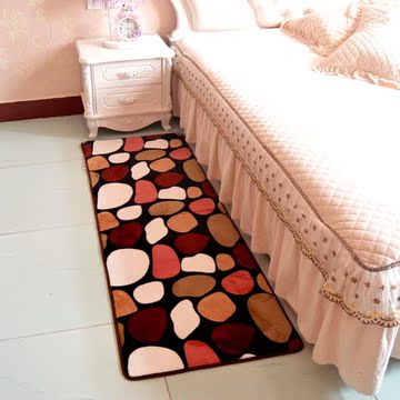 【天天特价】卧室床边长方形地毯 客厅茶几飘窗可定制满铺地垫