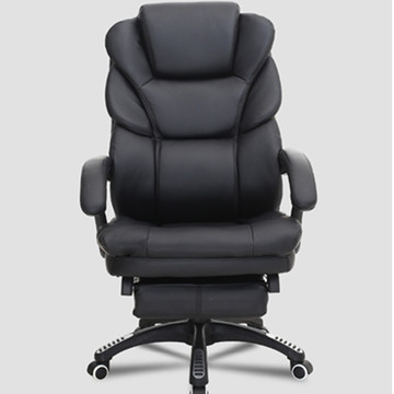 豪华老板椅家用平躺大班椅加长搁脚办公真皮椅子人体工学电脑椅