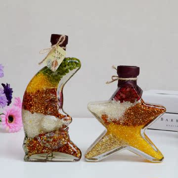 五谷丰登玻璃家居摆设 创意结婚礼物 酒柜装饰品摆件