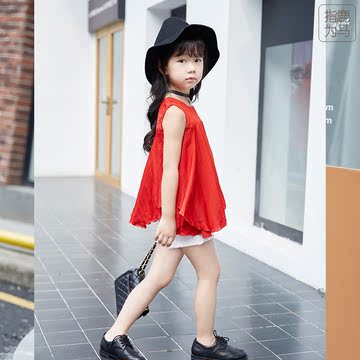 指鹿为马公主裙女童连衣裙夏季新款韩版中小儿童装裙子夏装蓬蓬裙