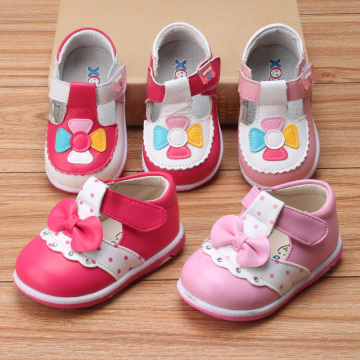 9-10-11-12个月女宝宝学步鞋春秋婴儿皮鞋防滑软底女婴单鞋1周岁6