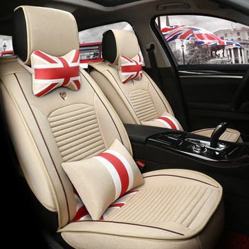 汽车坐垫夏季新品亚麻全包专用座套马自达3昂克赛拉马六马三CX5